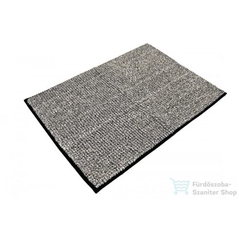 AQUALINE fürdőszobai szőnyeg csúszásgátlóval, 500x700mm, fekete (7021310)