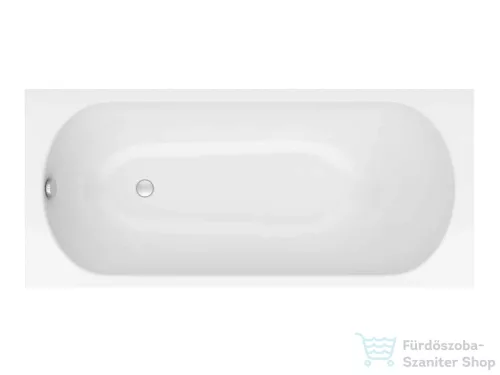 Kolpa San BETTY E2 SLIM 180x80 cm-es, beépíthető akril kád, fehér 705330