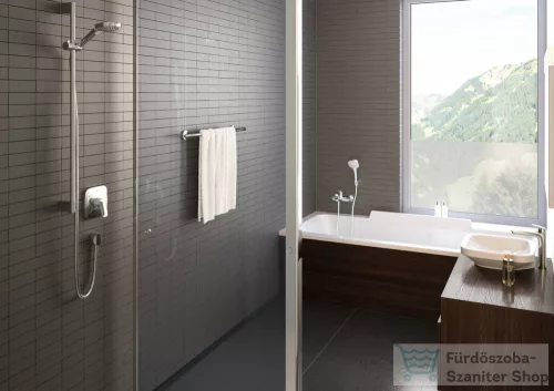 Hansgrohe LOGIS magasított mosdócsaptelep 190 leeresztő nélkül, króm 71091000
