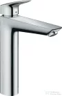Hansgrohe LOGIS magasított mosdócsaptelep 190 kétféle átfolyási mennyiséggel,automata leeresztővel, króm 71095000