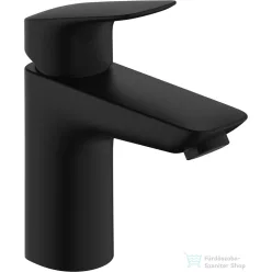   Hansgrohe Logis 100 egykaros mosdócsaptelep automata leeresztővel,matt fekete 71100670