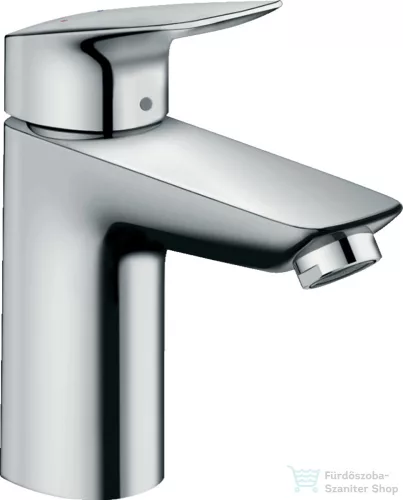 Hansgrohe Logis egykaros mosdócsaptelep 100 klik-klak leeresztővel, króm 71107000