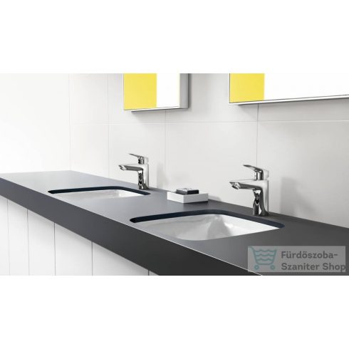 Hansgrohe Logis egykaros mosdócsaptelep 100 klik-klak leeresztővel, króm 71107000