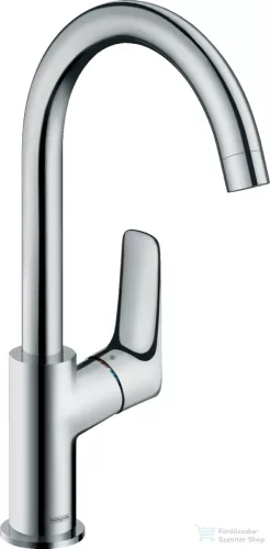 Hansgrohe LOGIS mosdó csaptelep 210, elforgatható kifolyóval, automata leeresztővel, króm 71130000