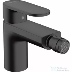   Hansgrohe VERNIS BLEND bidé csaptelep automata leeresztővel, matt fekete 71210670