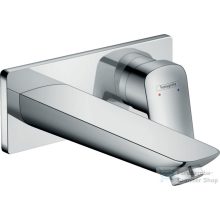   Hansgrohe LOGIS falsík alatti mosdócsaptelep 19,5 cm-es kifolyóval,nem zárható leeresztővel, króm 71220000