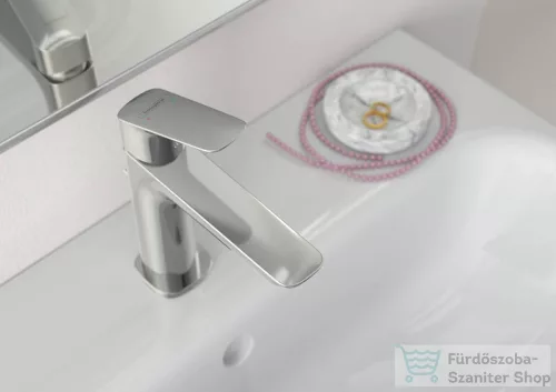 Hansgrohe LOGIS FINE mosdó csaptelep klik-klak leeresztővel, króm 71252000