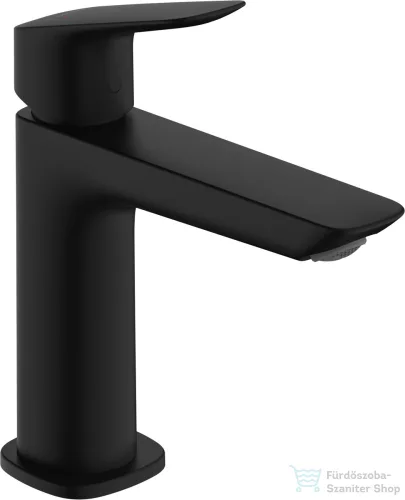 Hansgrohe LOGIS FINE mosdó csaptelep cick-clack leeresztővel,matt fekete 71252670