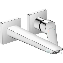   Hansgrohe LOGIS FINE falsík alatti mosdócsaptelep 20,5 cm-es kifolyóval,nem zárható leeresztővel, króm 71256000