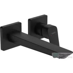   Hansgrohe LOGIS FINE falsík alatti mosdócsaptelep 20,5 cm-es kifolyóval,nem zárható leeresztővel,matt fekete 71256670