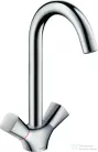 Hansgrohe LOGIS M31 kétkaros mosogató csaptelep 220, króm 71280000