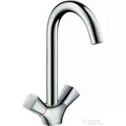   Hansgrohe LOGIS M31 kétkaros mosogató csaptelep 220, króm 71280000