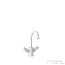   Bugnatese Moon mosdó csaptelep click-clack leeresztővel,matt fehér 7134SCBI