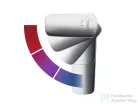Hansgrohe NEOVIS Q 100 hidegindításos mosdó csaptelep leeresztő nélkül, króm 71353000