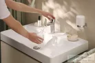 Hansgrohe NEOVIS Q 100 mosdó csaptelep push-open leeresztővel, króm 71355000