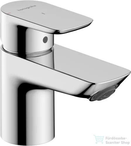 Hansgrohe NEOVIS Q 70 hidegindításos mosdó csaptelep fém push-open leeresztővel, króm 71356000