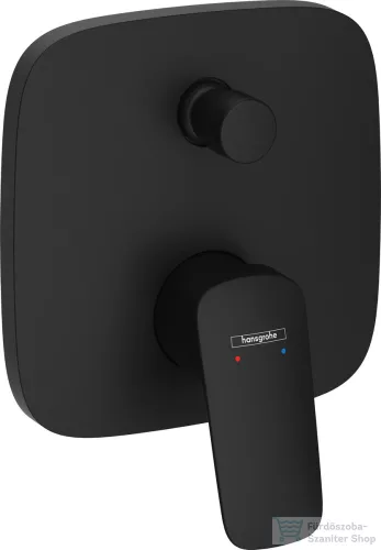 Hansgrohe LOGIS falsík alatti kád / zuhany csaptelep,matt fekete 71405670