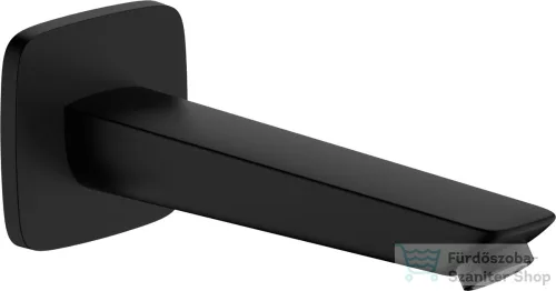 Hansgrohe LOGIS 19,5 cm-es kádtöltő,matt fekete 71410670