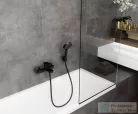 Hansgrohe VERNIS BLEND kádtöltő csaptelep, zuhanyszett nélkül, matt fekete 71440670