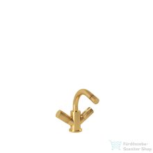   Bugnatese MOON bidé csaptelep, automata leeresztővel,szálcsiszolt arany 7144OS