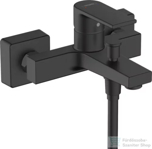 Hansgrohe VERNIS SHAPE kádtöltő csaptelep, zuhanyszett nélkül, matt fekete 71450670