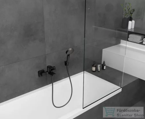 Hansgrohe VERNIS SHAPE kádtöltő csaptelep, zuhanyszett nélkül, matt fekete 71450670