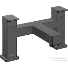  Hansgrohe VERNIS SHAPE peremre szerelhető kádtöltő csaptelep zuhanycsatlakozás nélkül, matt fekete 71452670