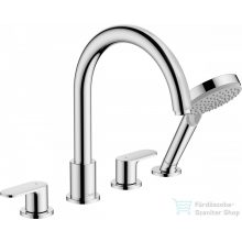  Hansgrohe VERNIS BLEND 4 üléses kádperemre szerelhető kád csaptelep, króm 71456000