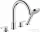 Hansgrohe VERNIS BLEND 4 üléses kádperemre szerelhető kád csaptelep, króm 71456000