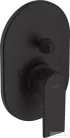 Hansgrohe VERNIS SHAPE falsík alatti kád / zuhany csaptelep, matt fekete 71458670