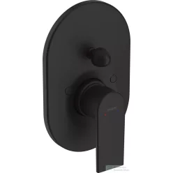   Hansgrohe VERNIS SHAPE falsík alatti kád / zuhany csaptelep, matt fekete 71458670