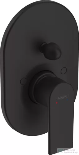 Hansgrohe VERNIS SHAPE falsík alatti kád / zuhany csaptelep, matt fekete 71458670