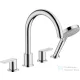 Hansgrohe VERNIS SHAPE 4 üléses peremre szerelhető kád csaptelep, króm 71459000