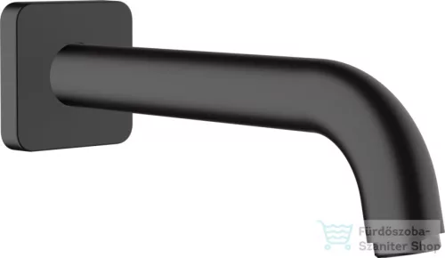 Hansgrohe VERNIS SHAPE fali kifolyó, matt fekete 71460670