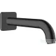 Hansgrohe VERNIS SHAPE fali kifolyó, matt fekete 71460670