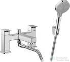 Hansgrohe VERNIS SHAPE kádperemre szerelhető kádtöltő csaptelep, zuhanyszettel, króm 71462000
