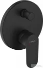 Hansgrohe VERNIS BLEND falsík alatti kád / zuhany csaptelep, matt fekete 71466670