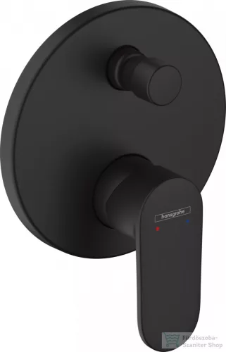 Hansgrohe VERNIS BLEND falsík alatti kád / zuhany csaptelep, matt fekete 71466670