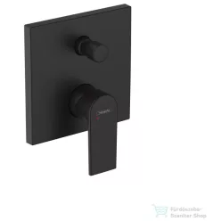   Hansgrohe VERNIS SHAPE falsík alatti kád /zuhany csaptelep biztonsági kombinációval, matt fekete 71469670