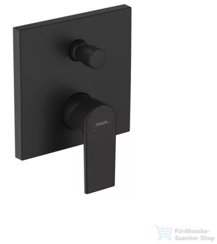 Hansgrohe VERNIS SHAPE falsík alatti kád /zuhany csaptelep biztonsági kombinációval, matt fekete 71469670