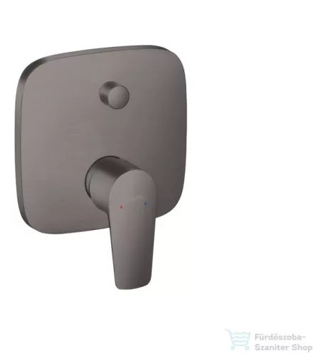 Hansgrohe TALIS E falsík alatti kád /zuhany csaptelep, szálcsiszolt fekete/króm 71474340