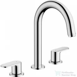   Hansgrohe VERNIS BLEND 3 üléses mosdó csaptelep,automata leeresztővel, króm 71553000