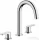 Hansgrohe VERNIS BLEND 3 üléses mosdó csaptelep,automata leeresztővel, króm 71553000