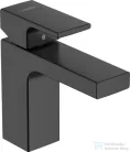 Hansgrohe VERNIS SHAPE 100 mosdócsaptelep automata leeresztővel, matt fekete 71561670