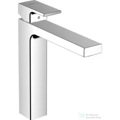   Hansgrohe VERNIS SHAPE 190 magasított mosdó csaptelep automata leeresztővel, króm 71562000