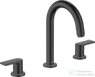 Hansgrohe VERNIS SHAPE 3 üléses mosdócsaptelep automata leeresztővel, matt fekete 71563670