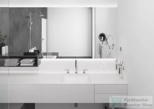 Hansgrohe VERNIS SHAPE 3 üléses mosdócsaptelep automata leeresztővel, matt fekete 71563670
