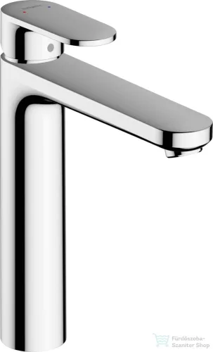 Hansgrohe VERNIS BLEND 190 magasított mosdó csaptelep leeresztő nélkül, króm 71582000