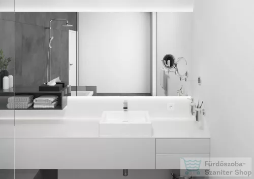 Hansgrohe VERNIS SHAPE 190 magasított mosdó csaptelep, automata leeresztővel, króm 71590000