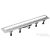 Sapho ROAD pvc padlóösszefolyó inox rosttal , L=720mm      71673